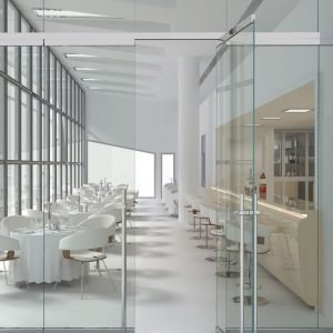 Alintethar Glass Tempered Glass Door