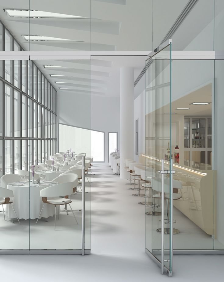 Oscar Tempered Glass Door