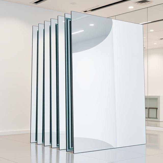 Clear Belgium Mirror AlIntethar Glass