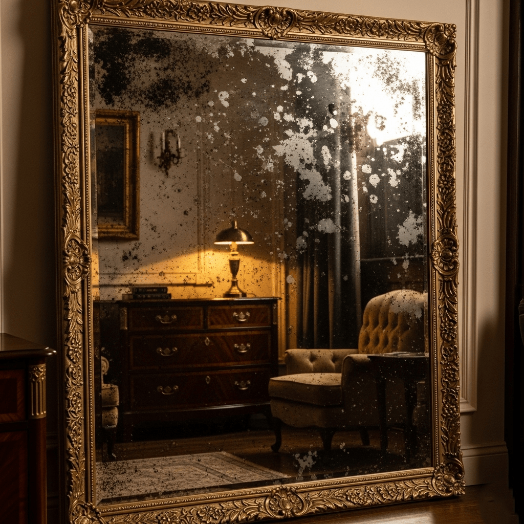 Antique Mirror Alintethar Glass, Dubai
