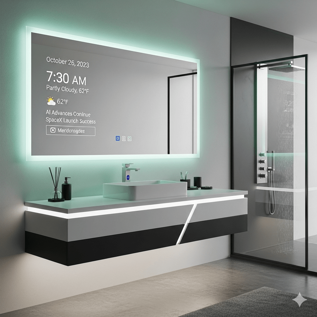 Smart Mirror Alintethar Glass, Dubai