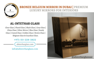 Decorative Bronze Belgium Mirror Dubai. Alintethar Glass Dubai