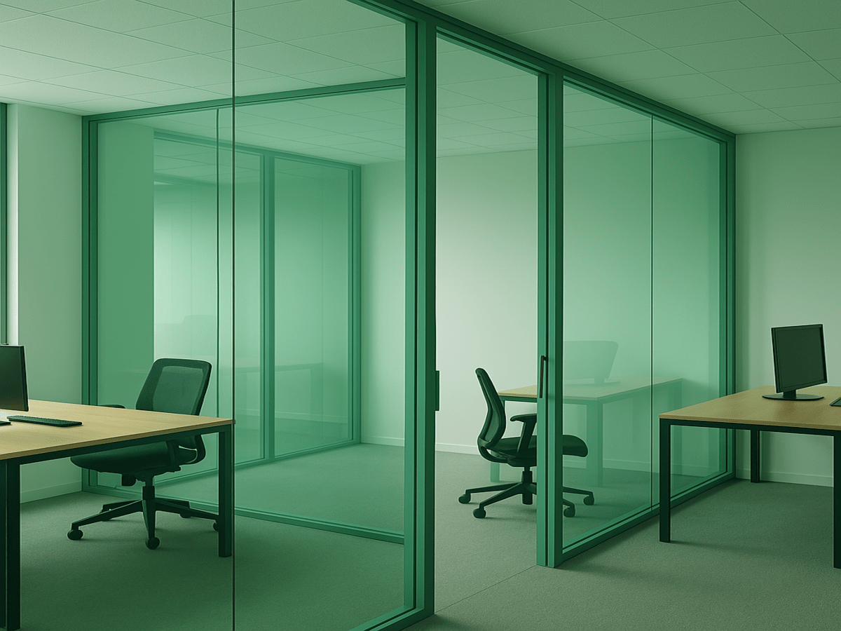 Green Tinted Glass