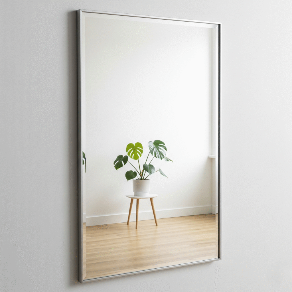 Premium Belgium Mirror with High Clarity. Alintethar Glass, Dubai