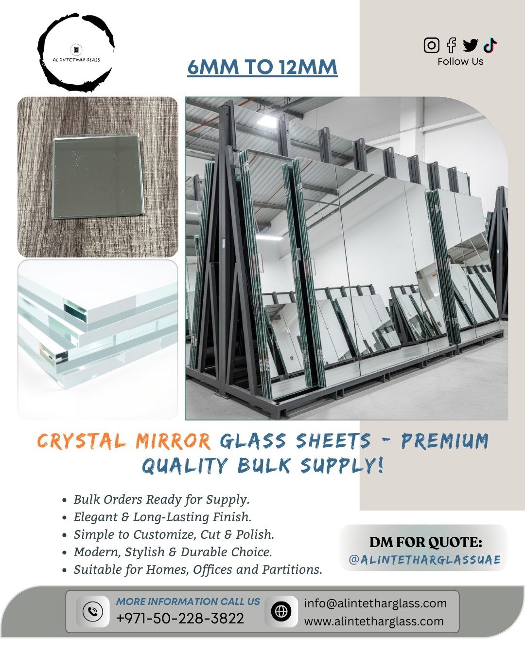 Aluminium and glass companies in Dubai