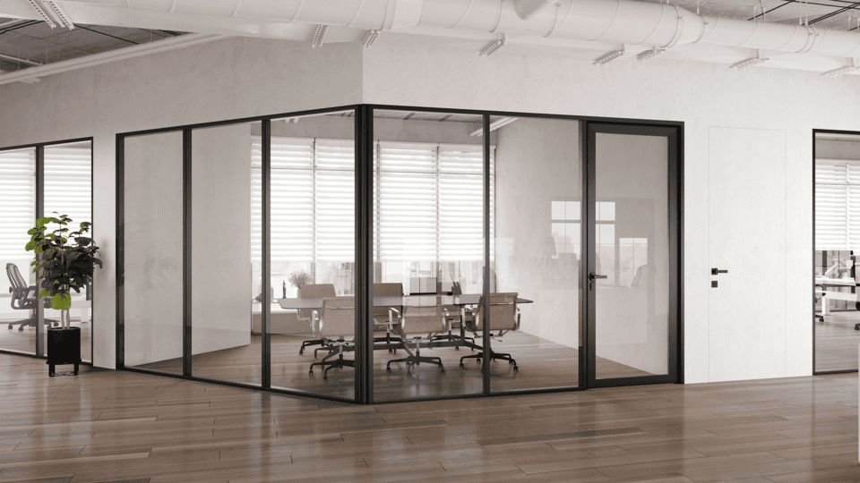 Office Partition Glass Selection: Tips to Make the Best Choice 2 Office Partitions