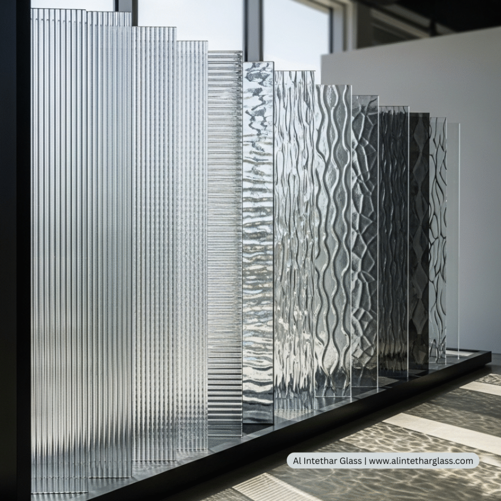 Fluted Glass Panels In Dubai Textured Glass By AL Intethar Fluted Glass Panels In Dubai Textured Glass By AL Intethar