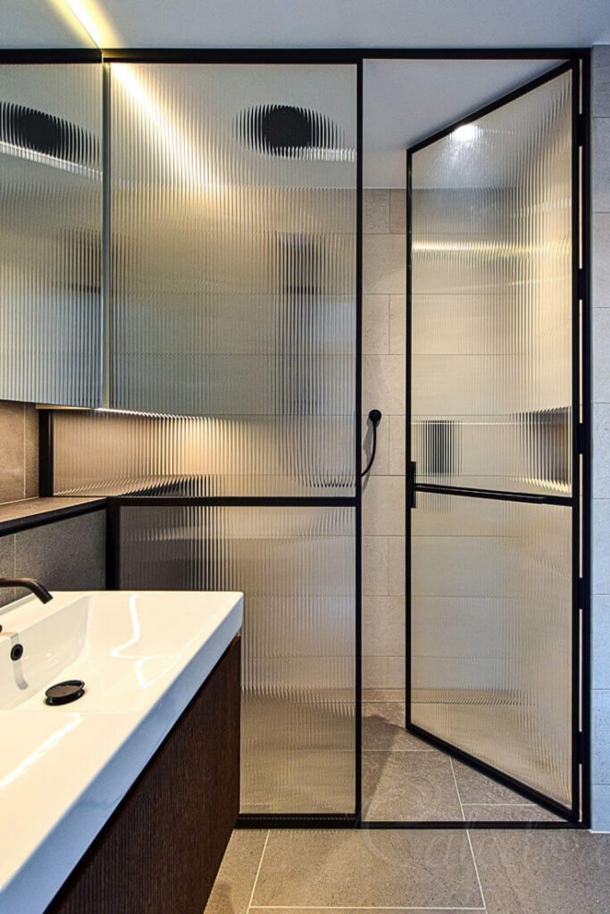 Fluted Glass Uses in Dubai Interiors