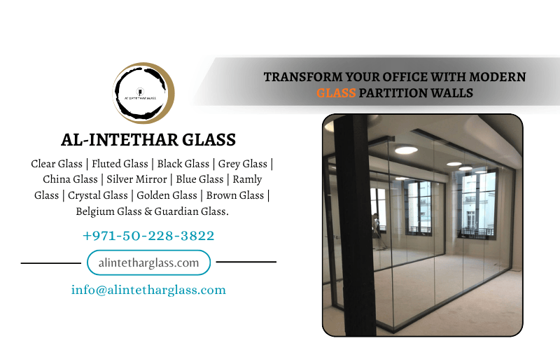 Glass for Office Partition Dubai